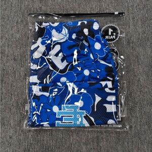 Eric Emanuel Blue and White Sweatpants